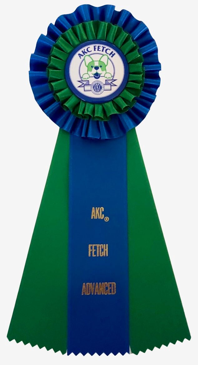 AKC Fetch Dog Rosette
