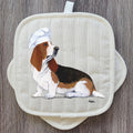 Basset Hound  Pot Holder Set