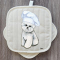 Bichon Frise  Pot Holder Set