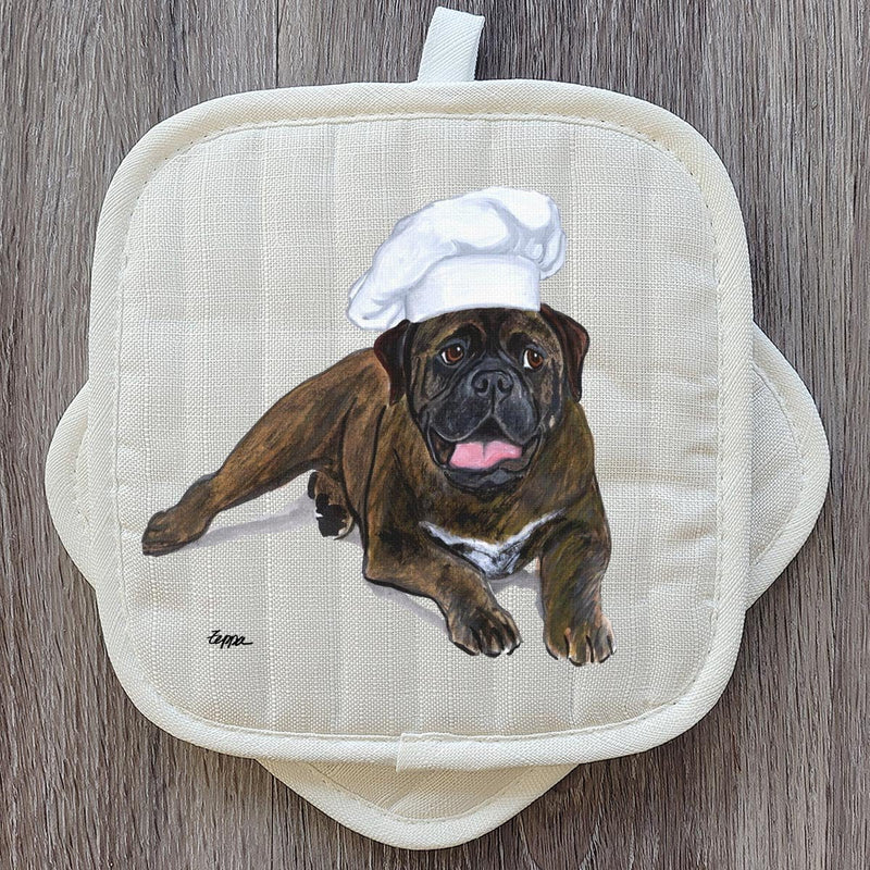 Bullmastiff  Pot Holder Set
