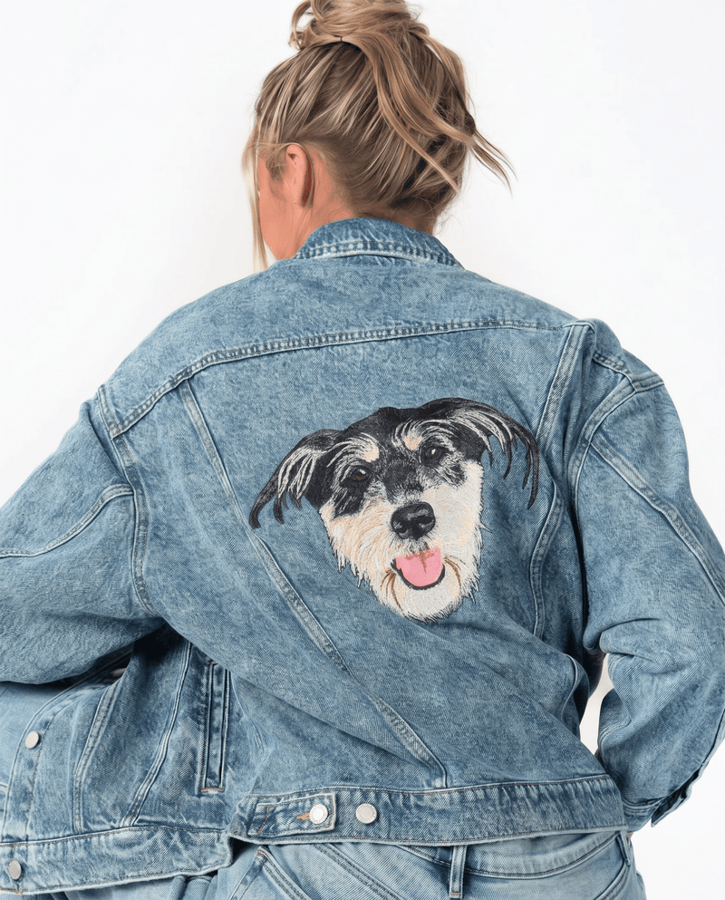The Denim Jacket - Custom Embroidered