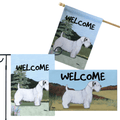 Sealyham Terrier 3 Piece Bundle - House Flag, Garden Flag, & Welcome Mat