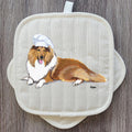 Collie  Pot Holder Set