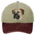 Boerboel  Embroidered Two Tone Baseball Cap
