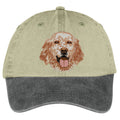 English Setter  Embroidered Two Tone Baseball Cap