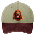 Irish Setter  Embroidered Two Tone Baseball Cap