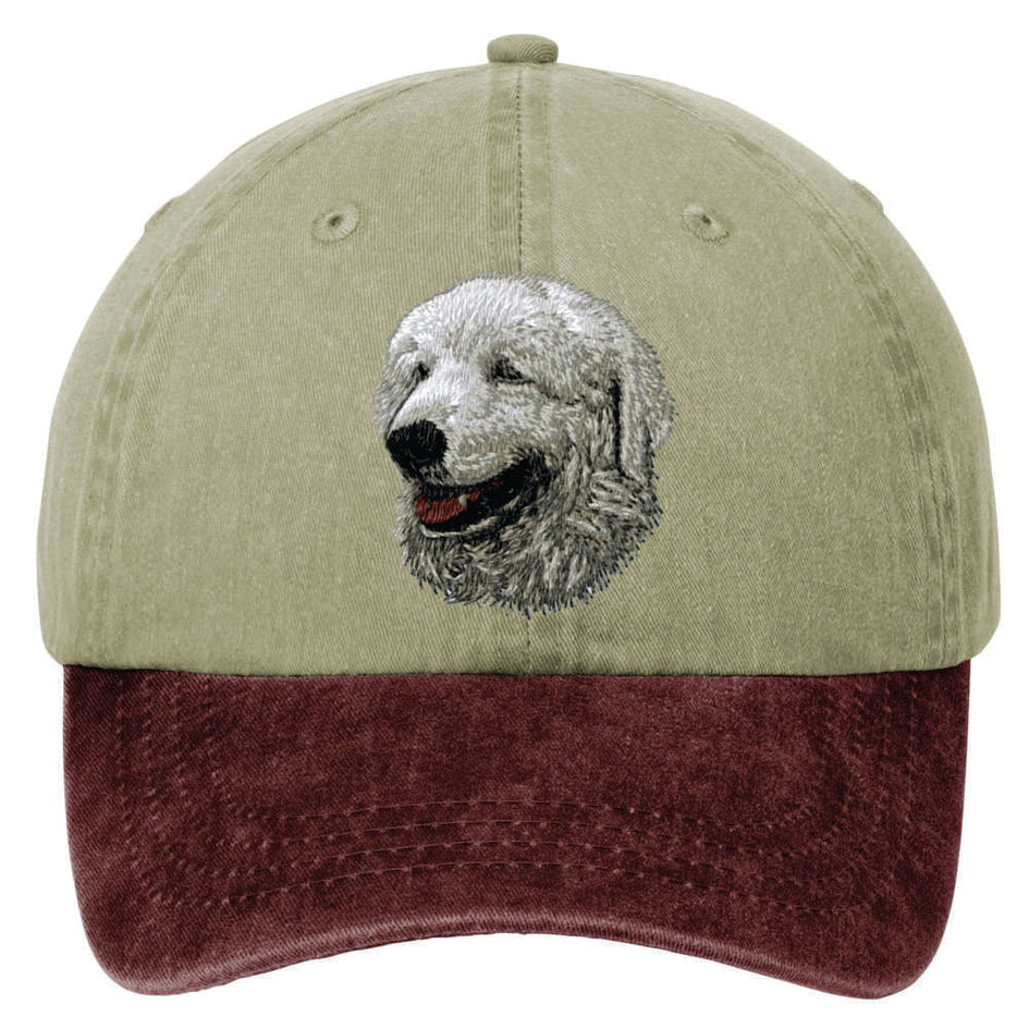 Kuvasz  Embroidered Two Tone Baseball Cap