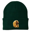 Afghan Hound Embroidered Beanie
