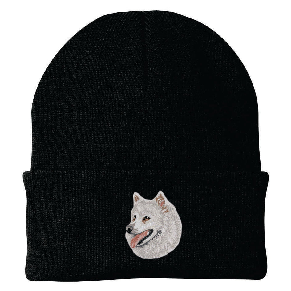American Eskimo Dog Embroidered Beanie