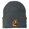 American Staffordshire Terrier Embroidered Beanie