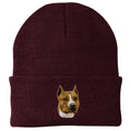 American Staffordshire Terrier Embroidered Beanie