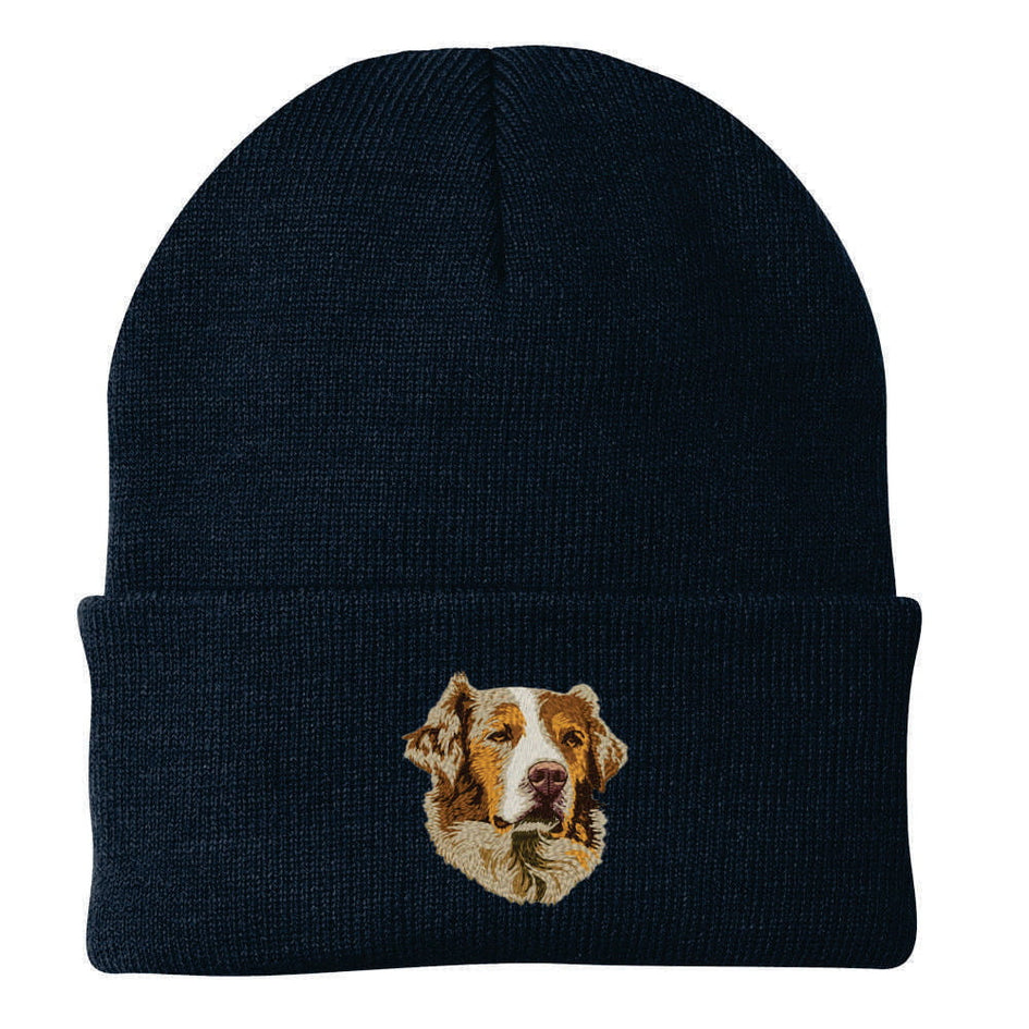 Australian Shepherd Embroidered Beanie