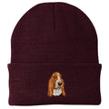 Basset Hound Embroidered Beanie