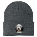 Bearded Collie Embroidered Beanie