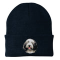 Bearded Collie Embroidered Beanie