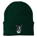 Boston Terrier Embroidered Beanie