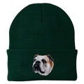 Bulldog Embroidered Beanie