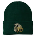 Cesky Terrier Embroidered Beanie