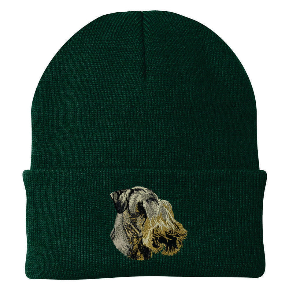 Cesky Terrier Embroidered Beanie