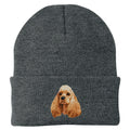 Cocker Spaniel Embroidered Beanie