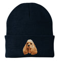 Cocker Spaniel Embroidered Beanie