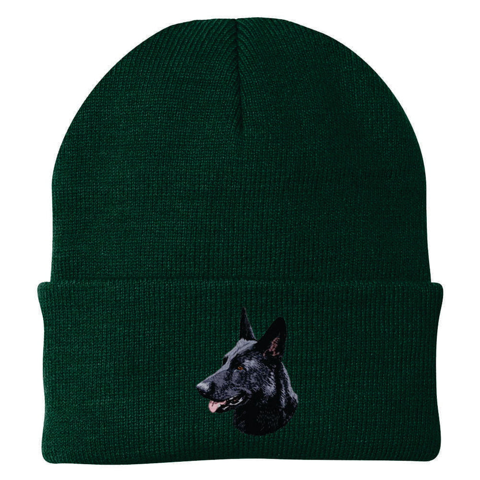 German Shepherd Dog Embroidered Beanie
