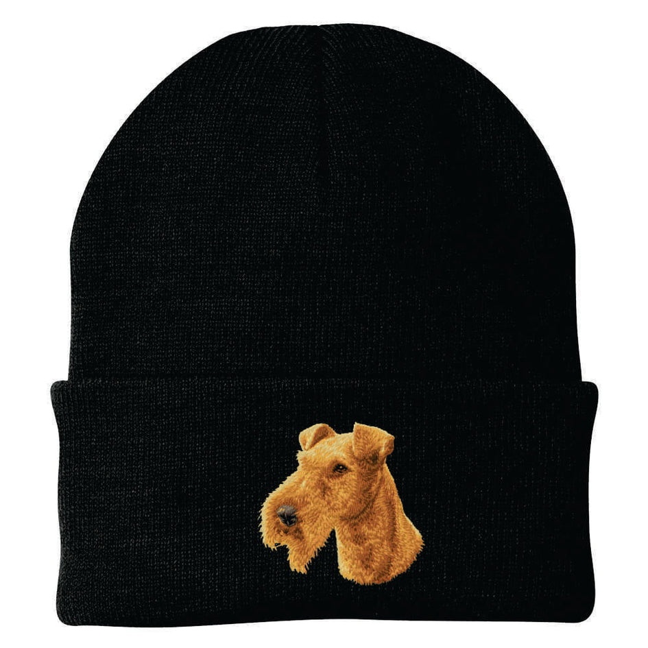 Irish Terrier Embroidered Beanie