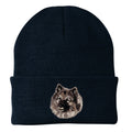 Keeshond Embroidered Beanie