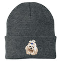 Maltese Embroidered Beanie