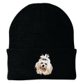Maltese Embroidered Beanie
