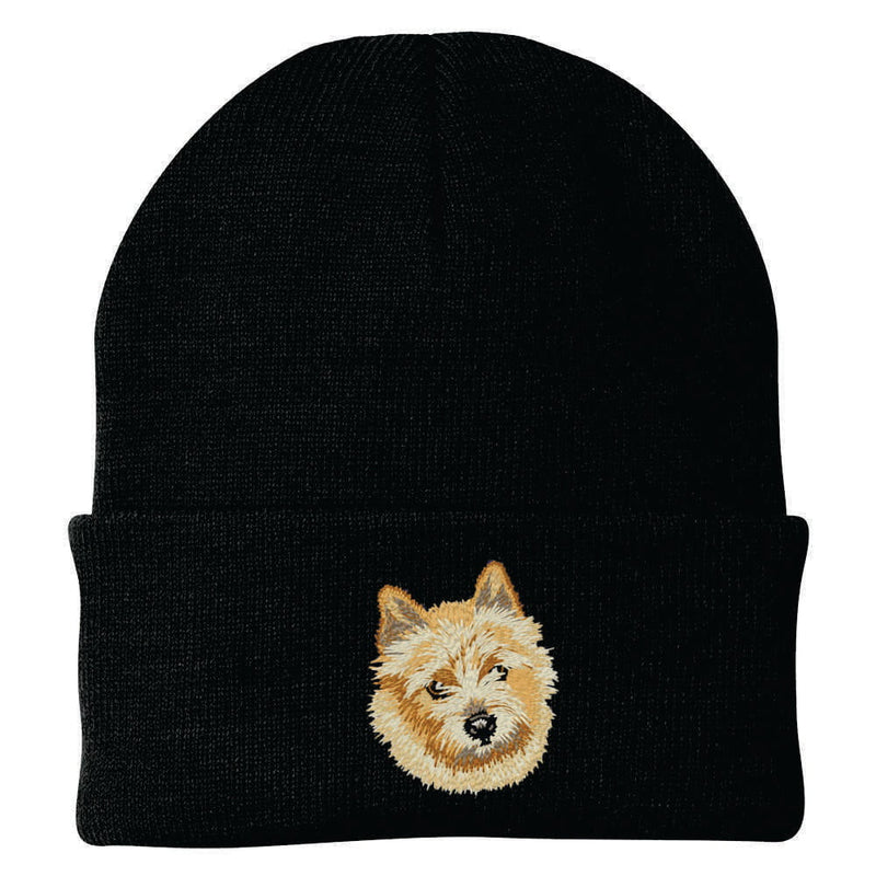 Norwich Terrier Embroidered Beanie