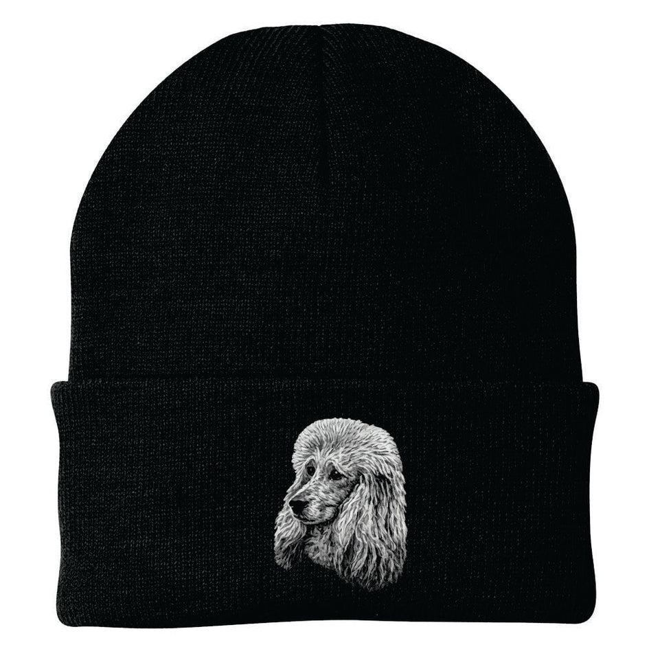 Poodle Embroidered Beanie