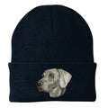 Weimaraner Embroidered Beanie