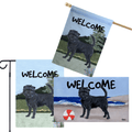 Affenpinscher 3 Piece Bundle - House Flag, Garden Flag, & Welcome Mat