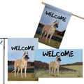 Belgian Malinois 3 Piece Bundle - House Flag, Garden Flag, & Welcome Mat