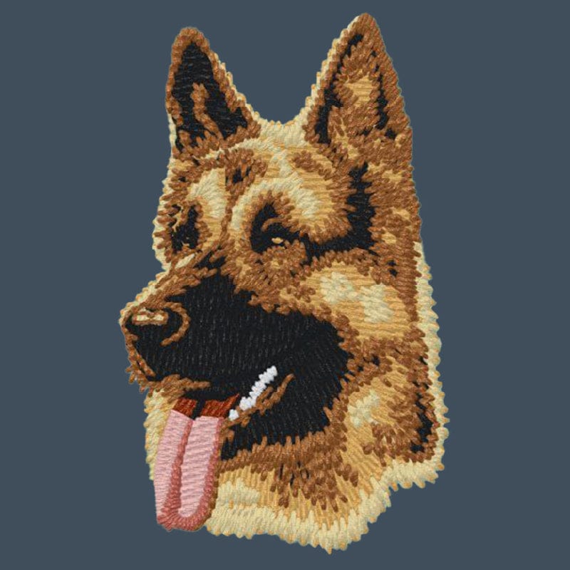 German Shepherd Dog Embroidered Baseball Cap