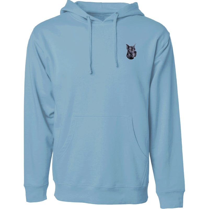 Great Dane Embroidered Sweatshirt Hoodie