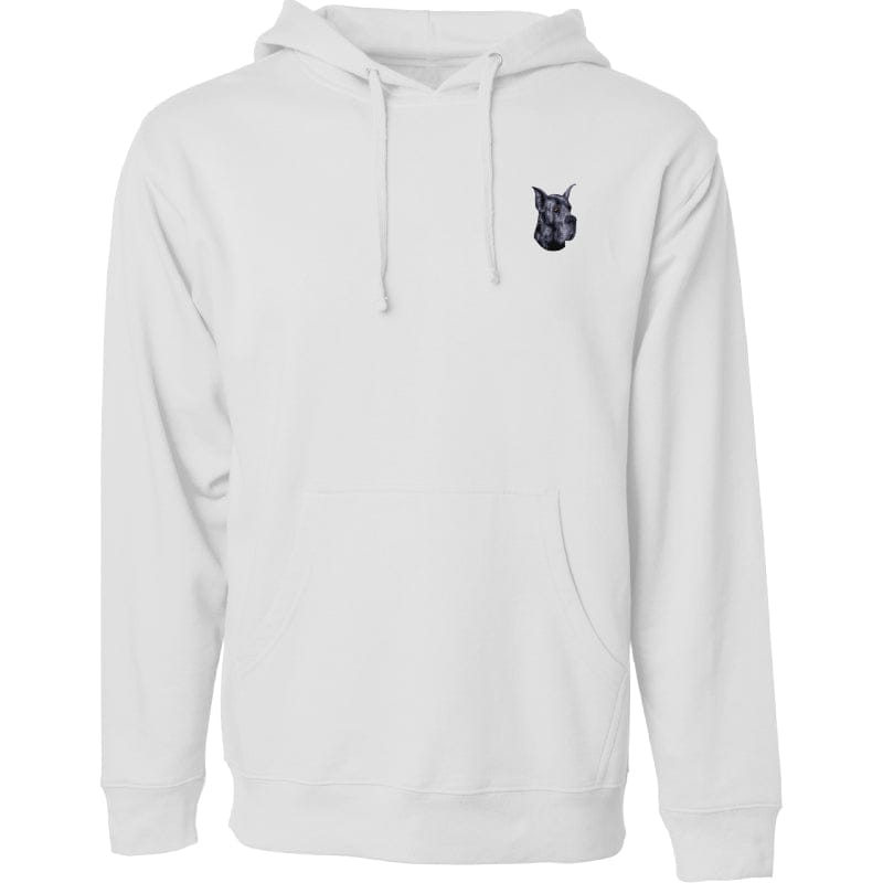 Great Dane Embroidered Sweatshirt Hoodie
