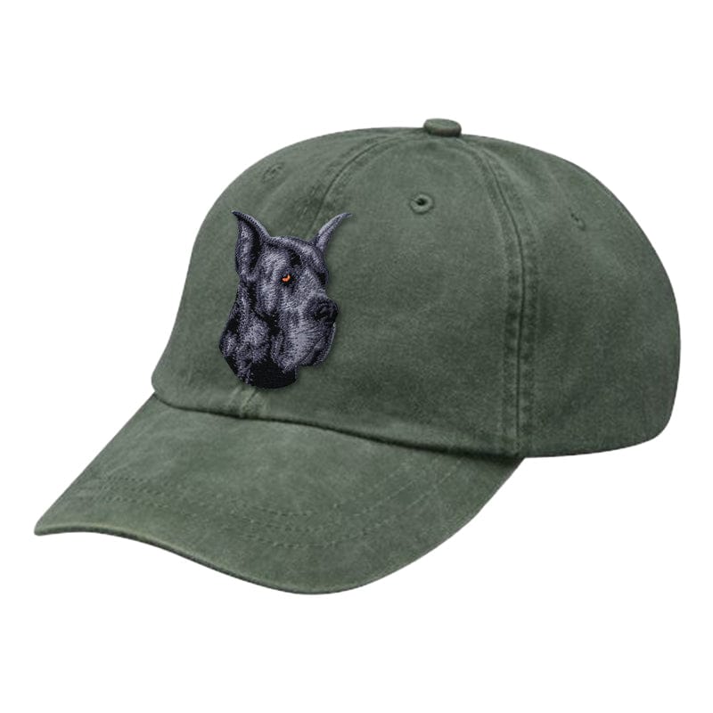 Great Dane Embroidered Baseball Cap