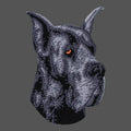 Great Dane Embroidered Men's Fleece Jacket