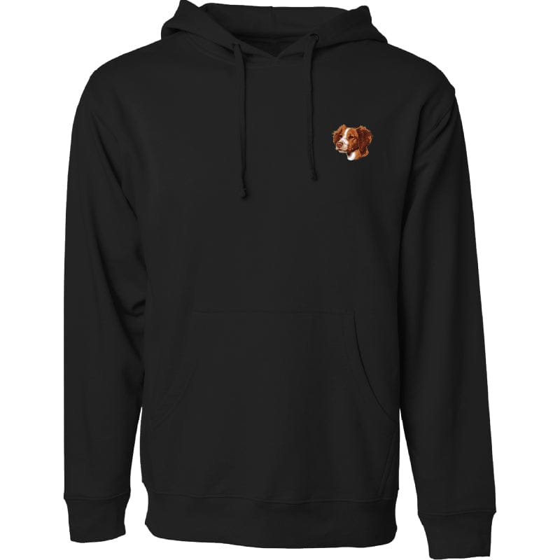 Brittany Embroidered Sweatshirt Hoodie