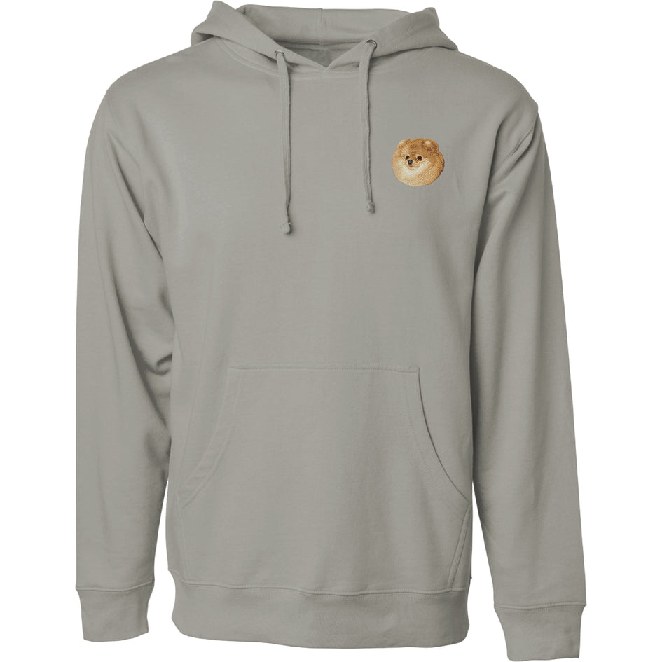Pomeranian Embroidered Sweatshirt Hoodie