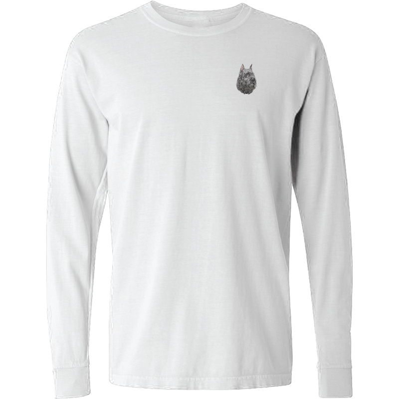 Bouvier De Flandres Embroidered Classic Long Sleeve Shirt