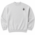 Bouvier De Flandres Embroidered Mock Neck Sweatshirt