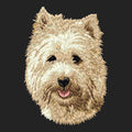 Cairn Terrier Retriever Embroidered Sweatshirt Hoodie