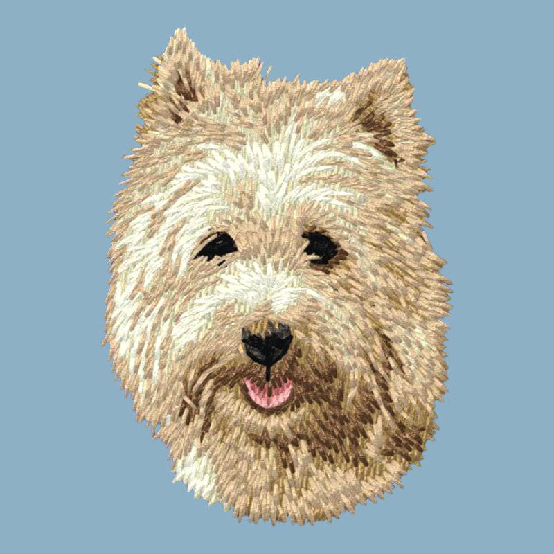 Cairn Terrier Retriever Embroidered Sweatshirt Hoodie