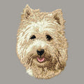 Cairn Terrier Retriever Embroidered Sweatshirt Hoodie