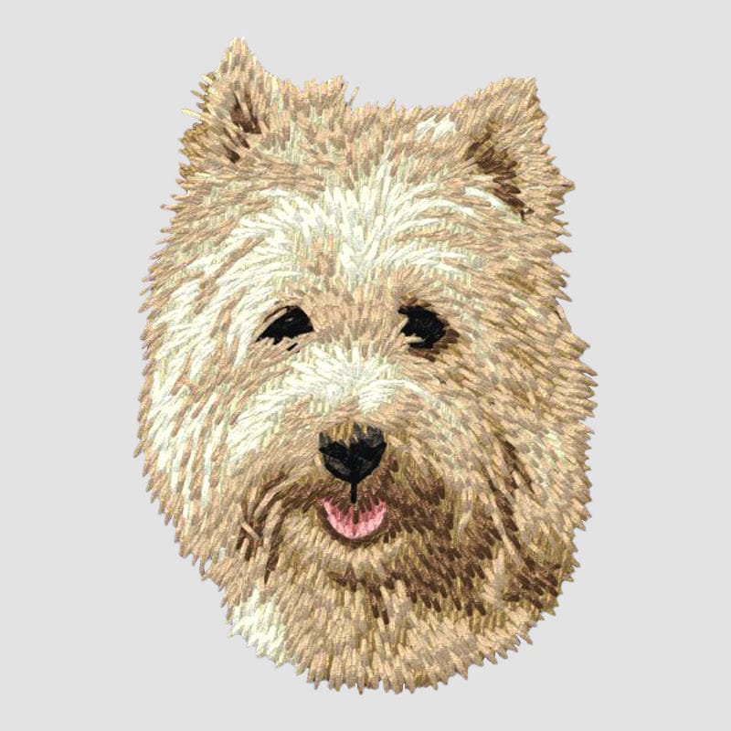 Cairn Terrier Retriever Embroidered Sweatshirt Hoodie
