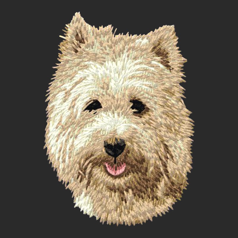 Cairn Terrier Embroidered Wearable Blanket