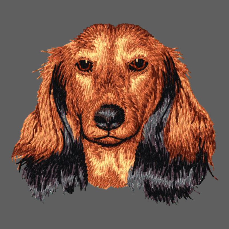 Dachshund Embroidered Women's Fleece Jacket